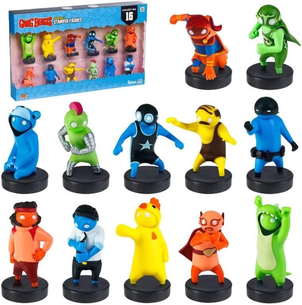 Venta Internacional - Giguras Gang Beasts Ink Stamper 12 Piezas
