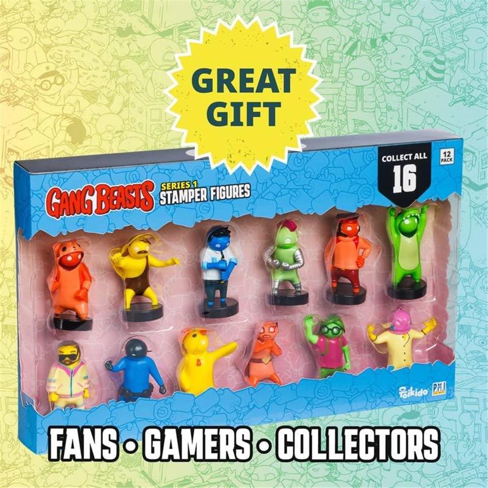 Foto 5 pulgar | Venta Internacional - Giguras Gang Beasts Ink Stamper 12 Piezas
