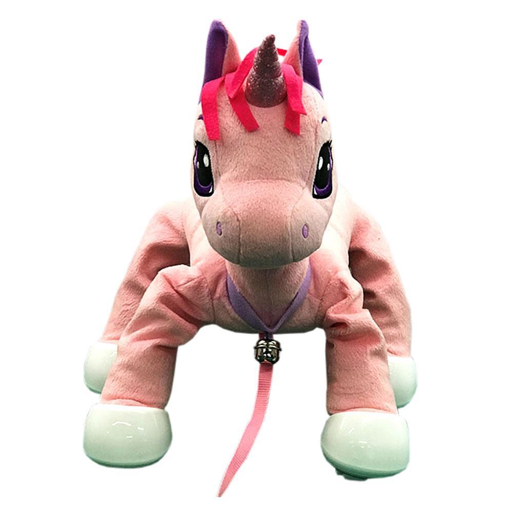 Foto 3 pulgar | Venta Internacional - Peluche Peppy Pets Pink Unicorn Toy Bouncing Interactive