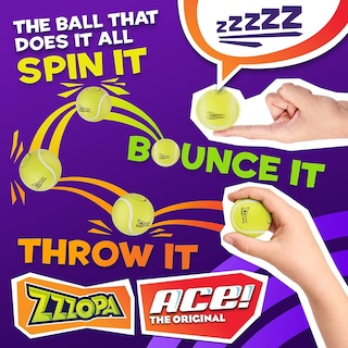 Foto 2 | Venta Internacional - Original Zzzopa Ace Fidget Stress Ball Mini Tennis Spin Toy