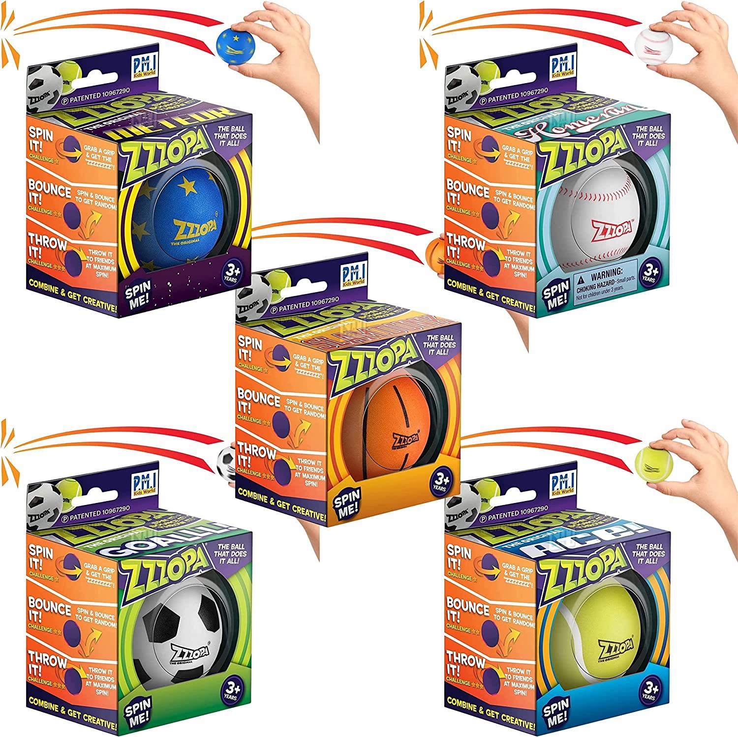 Foto 2 pulgar | Venta Internacional - Pack de 5 Pelotas Antiestrés Zzzopa Fidget