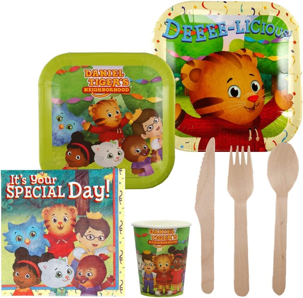 Foto 5 pulgar | Venta Internacional - Kit de Fiesta Daniel Tiger's Neighborhood para 10 Personas