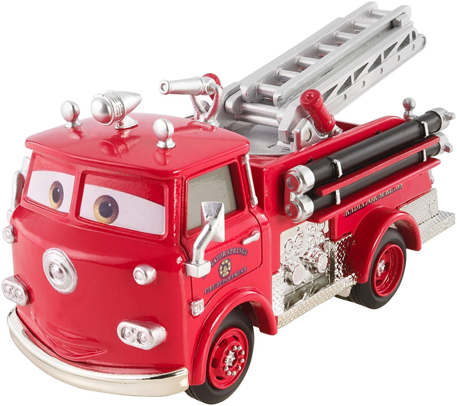 Foto 2 pulgar | Venta Internacional- Camión de Bomberos de Juguete Mattel Disney Pixar Cars 3 Red Fire Truck Precision Series 002