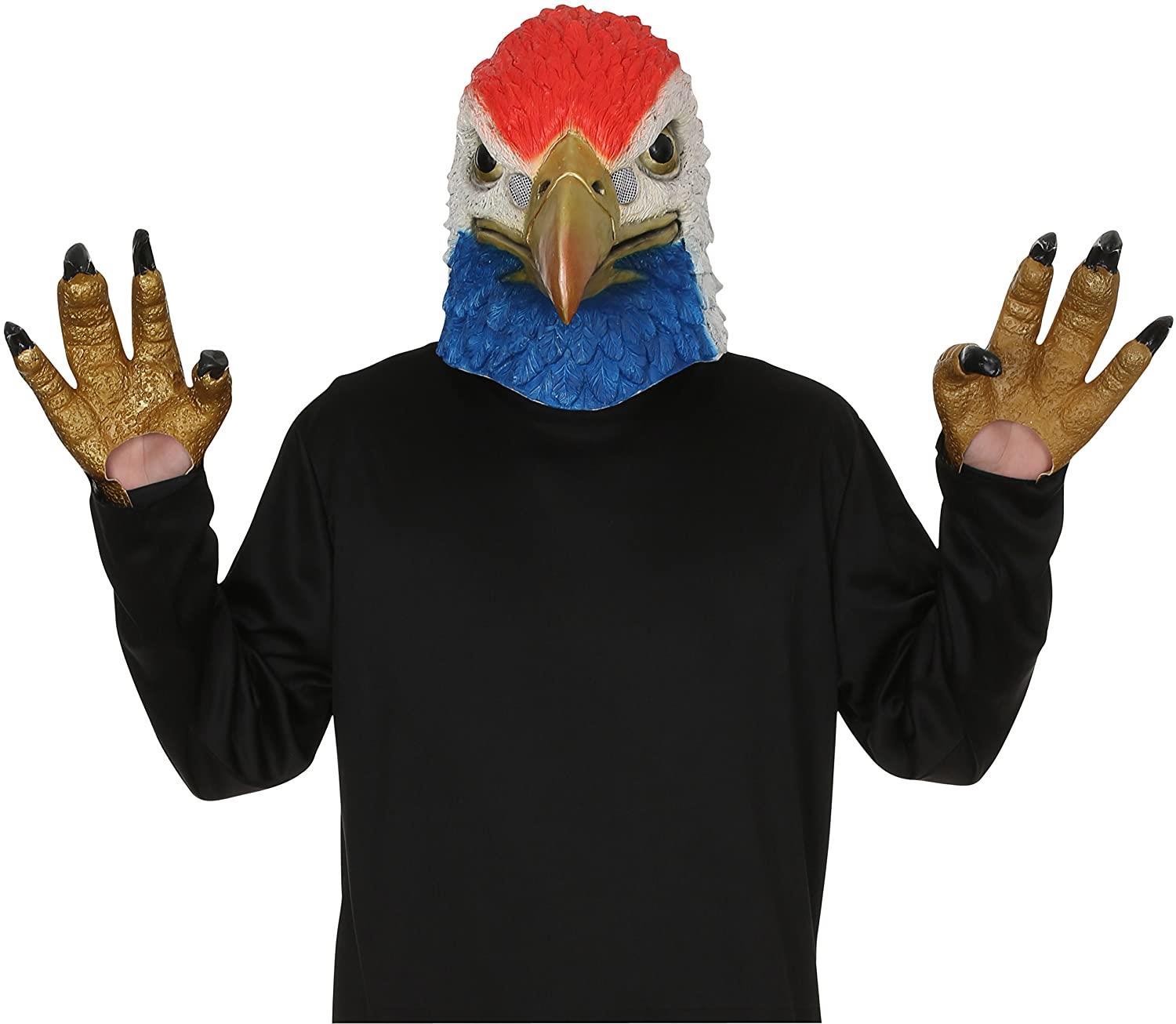 Foto 3 pulgar | Patriotic Usa American Eagle Mask With Hands Costume Events - Venta Internacional.