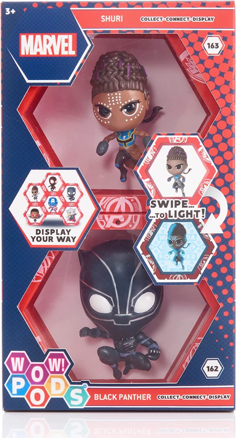 Foto 3 pulgar | Venta Internacional- Figuras WOW! Stuff Pods Black Panther Shuri Twin Pack Wakanda Forever