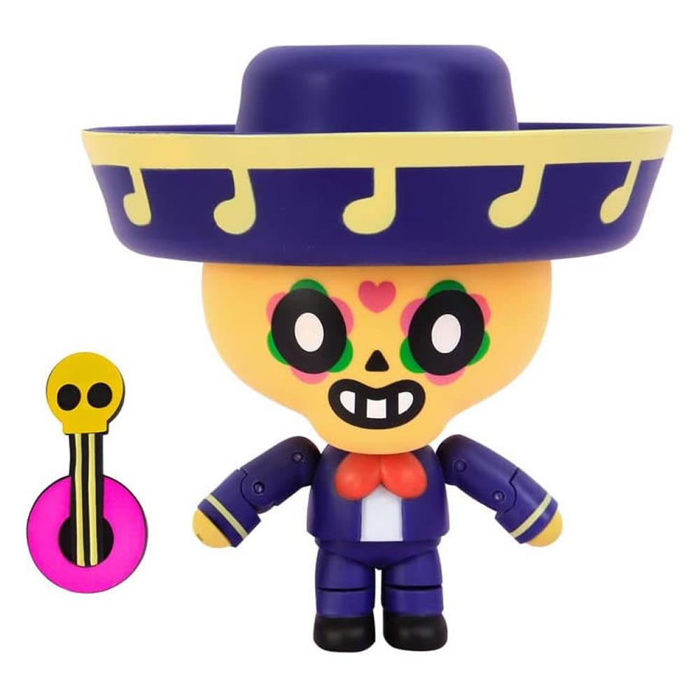 Foto 2 pulgar | Venta Internacional- Brawl Stars Figura De Acción Poco Brawler Guitarra Desmontable