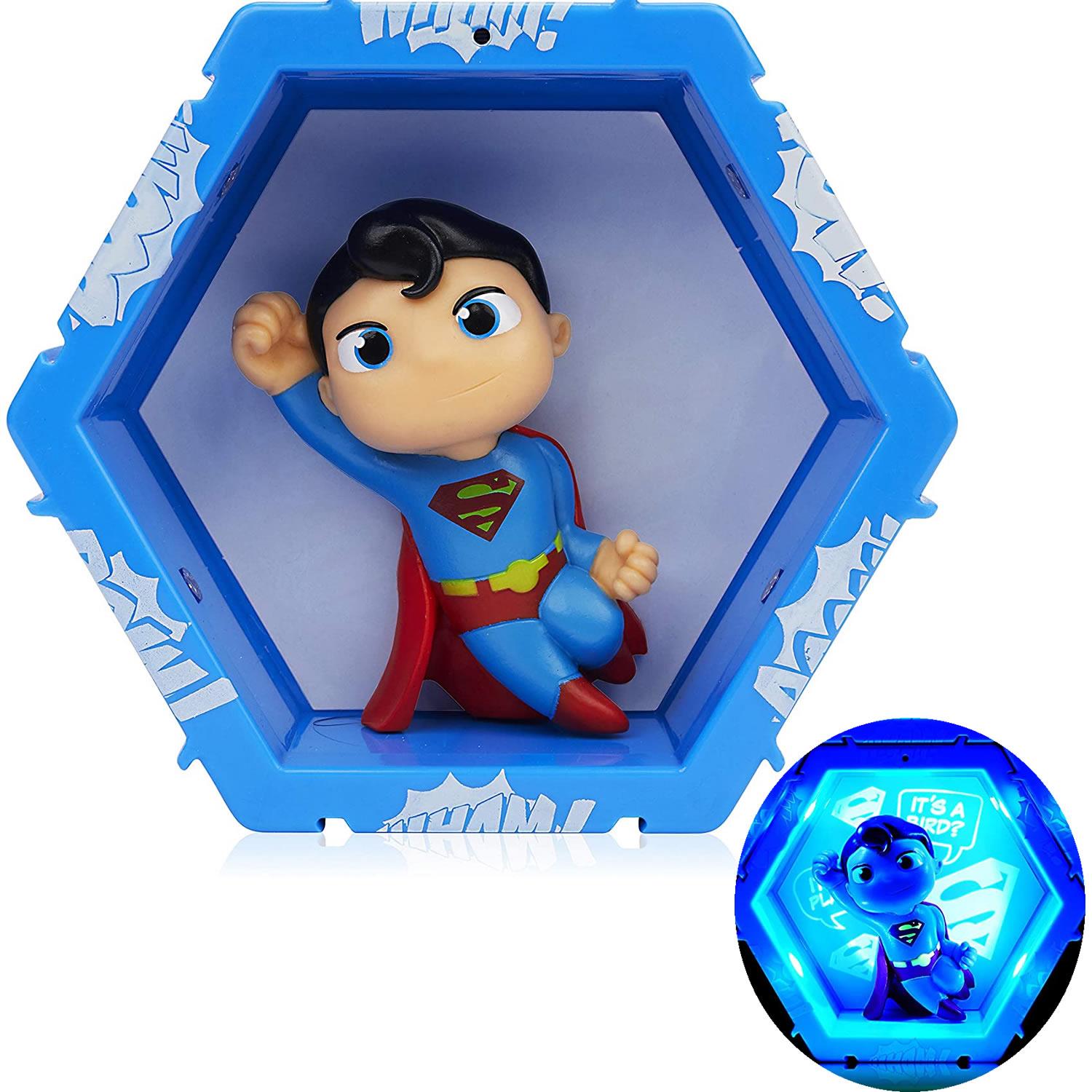 Foto 2 pulgar | Venta Internacional - Figura Wow Pods Superman con Luz