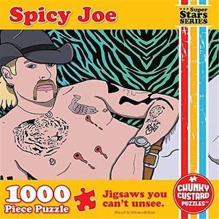 Foto 1 | Venta Internacional- Rompecabezas Spicy Joe Tiger King Chunky Custard Puzzles Multicolor 1000 Piezas