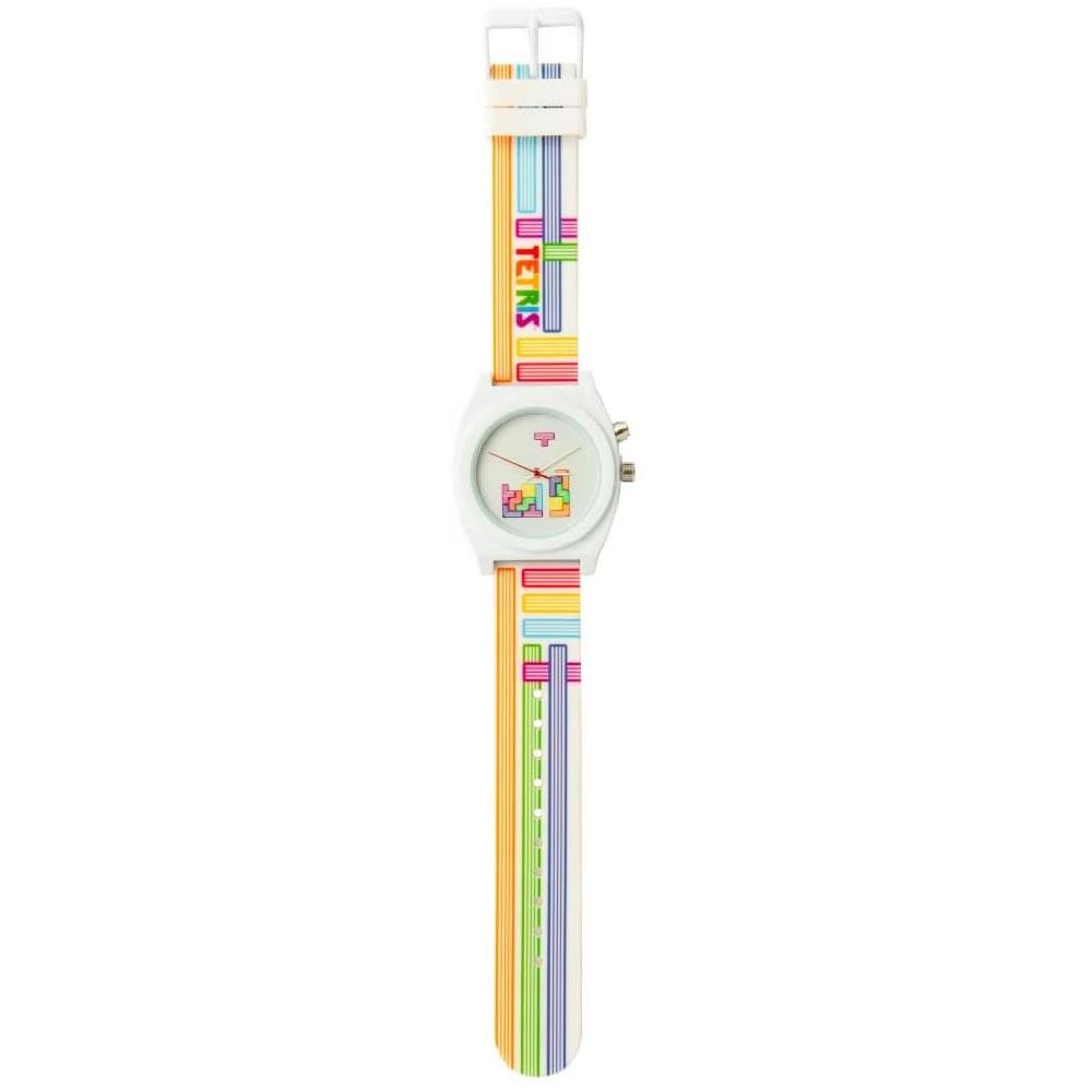 Foto 6 pulgar | Venta Internacional - Reloj Unisex Tetris Tetris Edición Limitada Retro Blanco