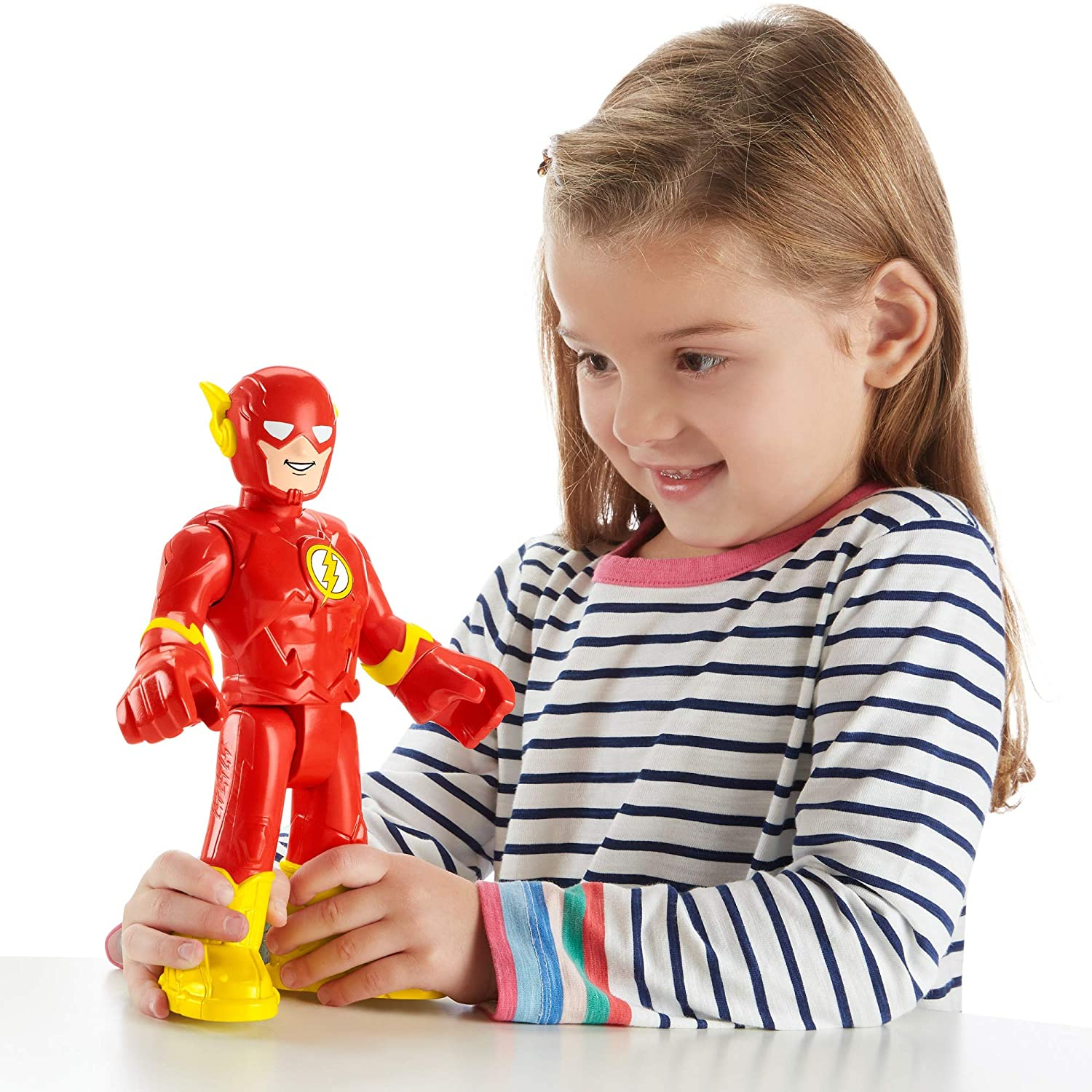 Foto 3 pulgar | Venta Internacional - Figura de Acción Fisher-price Imaginext Dc Super Friends Flash