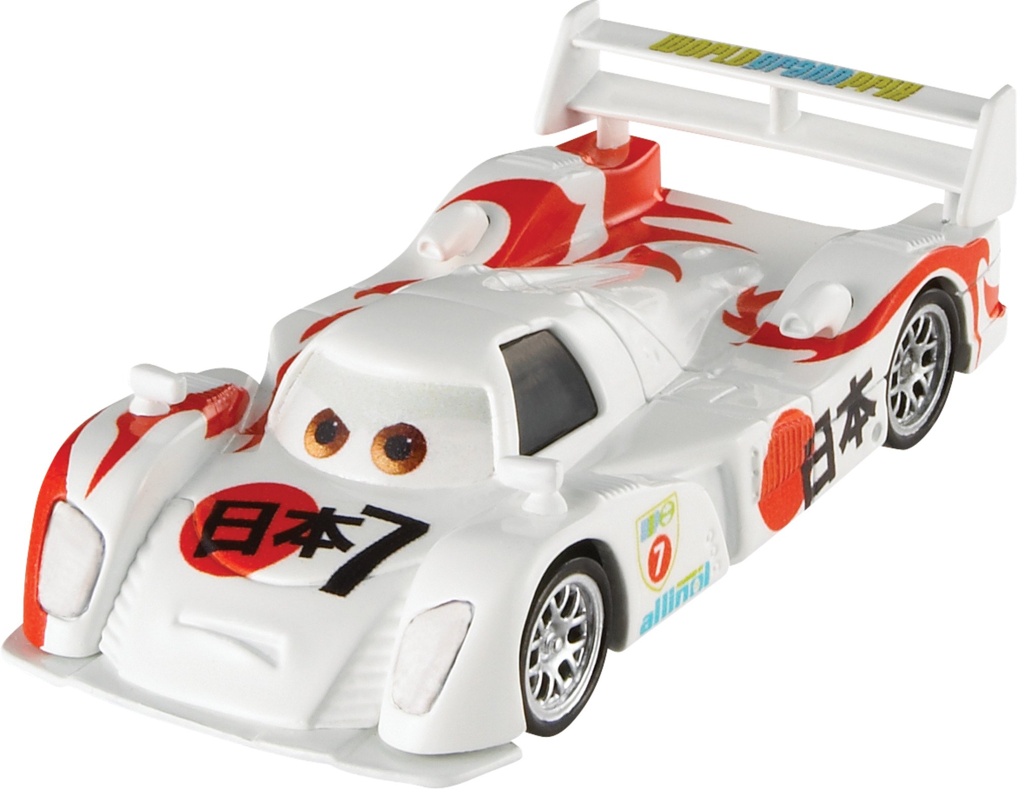 Venta Internacional-Carro a Escala 1:55 Toy Disney Cars Shu Todoroki