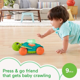 Foto 2 | Tortuga Marina Fisher-price Linkimals Para Sentarse A Gatear - Venta Internacional.