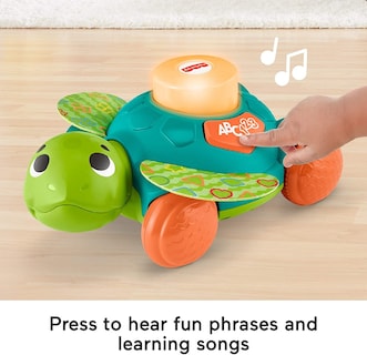 Foto 3 | Tortuga Marina Fisher-price Linkimals Para Sentarse A Gatear - Venta Internacional.