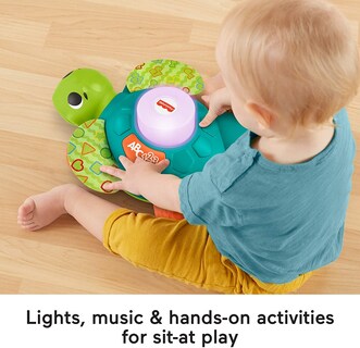 Foto 5 | Tortuga Marina Fisher-price Linkimals Para Sentarse A Gatear - Venta Internacional.
