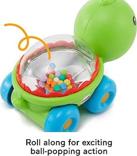 Foto 3 | Venta Internacional- Vehículo Infantil Poppit Pop Turtle de Toy Fisher-Price