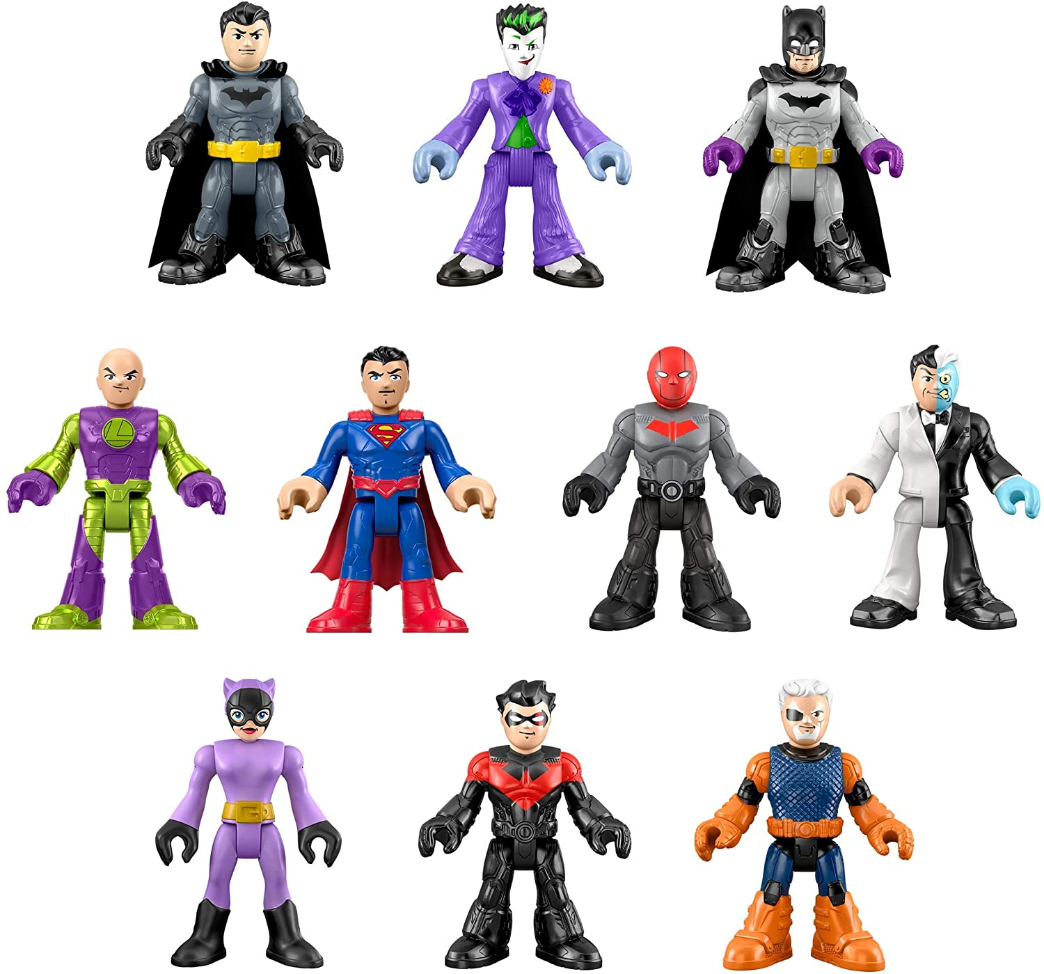 Venta Internacional- Figuras Fisher-Price Imaginext DC Super Amigo 10 Piezas