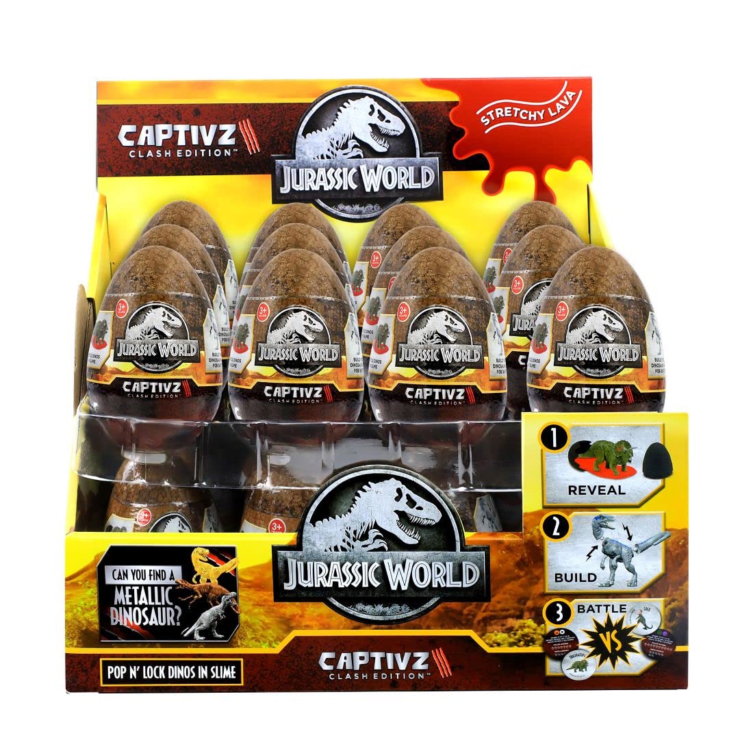 Foto 4 pulgar | Venta Internacional-Huevo de Dinosaurio Jurassic World Captivz