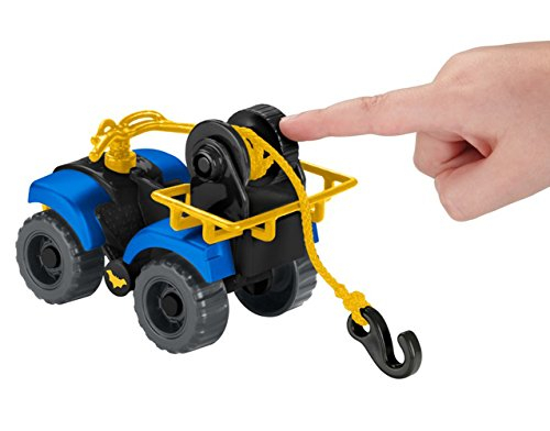 Foto 3 pulgar | Venta Internacional-Figura de Acción Fisher-Price Batman y Atv Imaginext