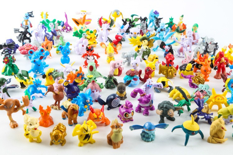 Venta Internacional- Set de Figuras de Pokémon 144 Piezas