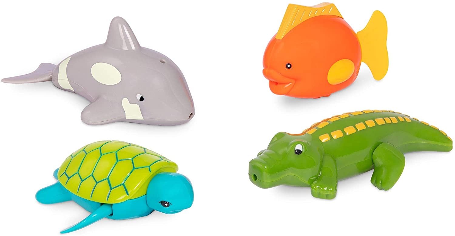 Venta Internacional - Juguetes de Baño Wind-up Battat Tubbies 4 Unidades