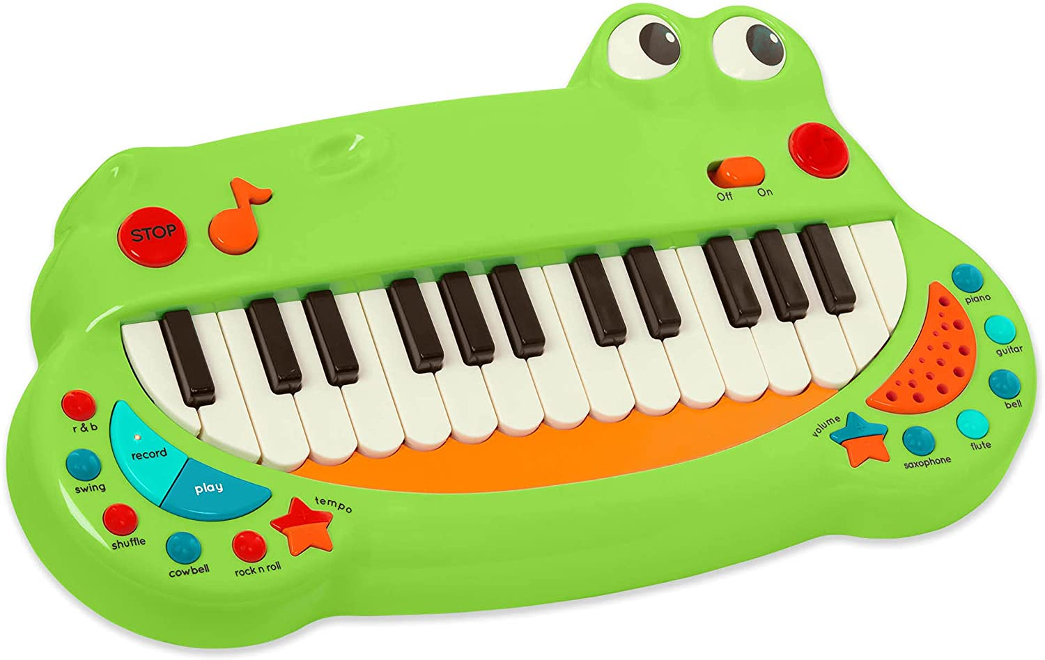 Venta Internacional - Piano Toy Battat Crocodile 15 Canciones Infantiles