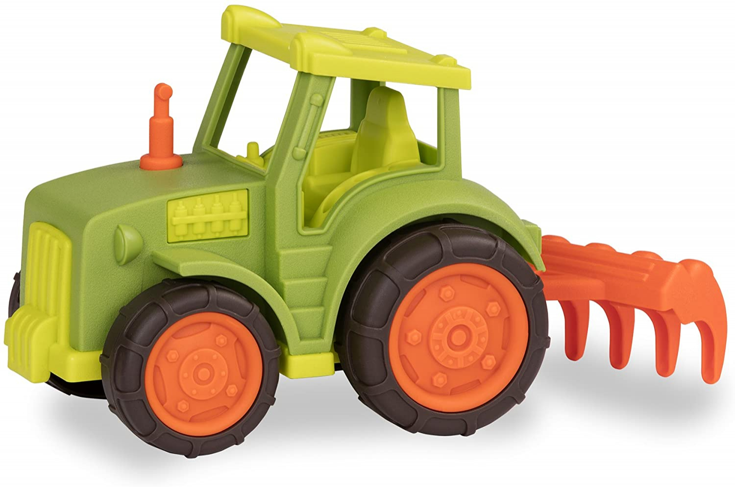 Foto 2 pulgar | Venta Internacional- Tractor Wonder Wheels de Juguete de Battat con Rastrillo