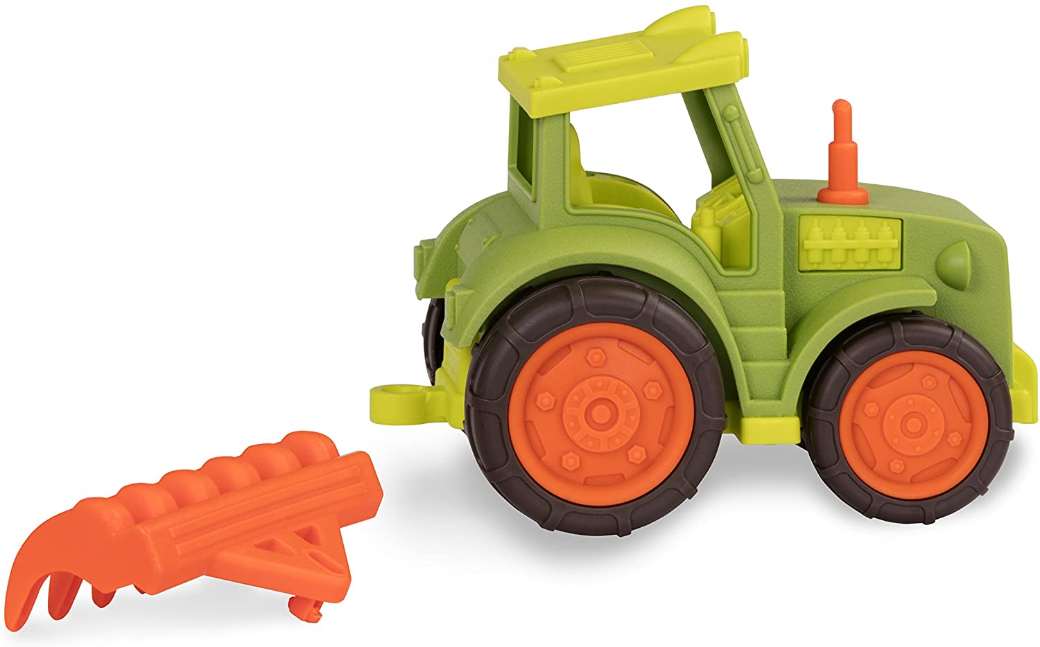 Foto 4 pulgar | Venta Internacional- Tractor Wonder Wheels de Juguete de Battat con Rastrillo