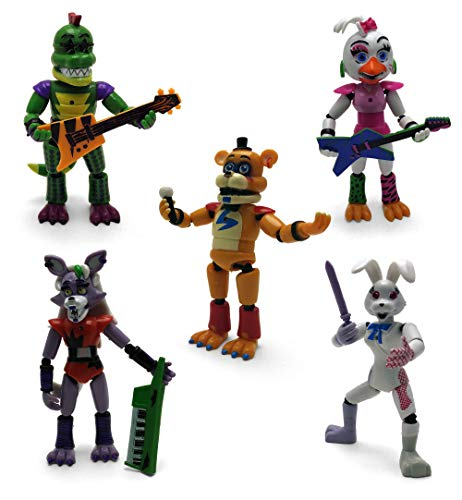 Foto 2 pulgar | Set de Figuras de Acción Toysvill inspiradas en Five Nights at Freddy's