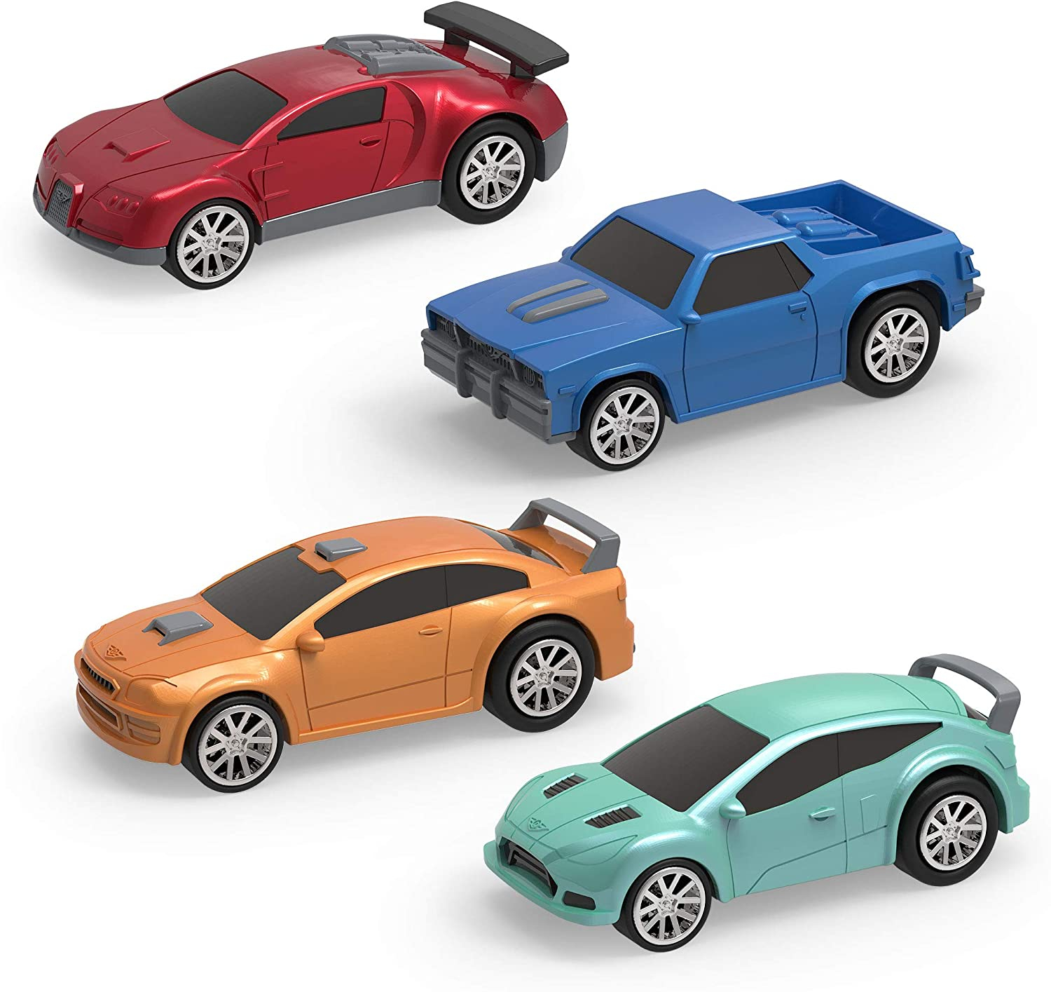 Foto 2 pulgar | Venta Internacional- Set De Juguetes Driven By Battat Turbocharge Pullback Vehicles 4 Car