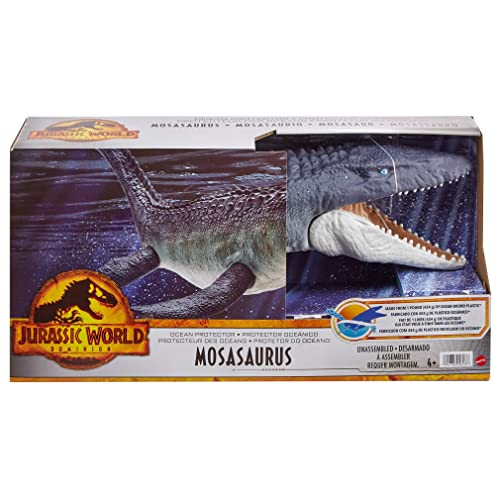 Foto 6 pulgar | Venta Internacional - Figura De Acción Mattel Jurassic World Dominion Mosasaurus