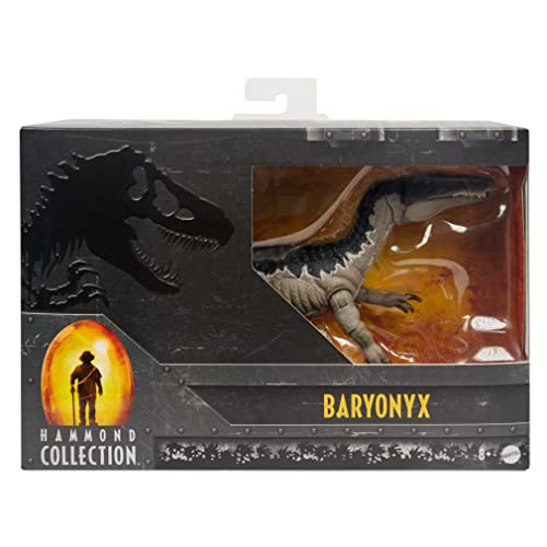 Foto 7 pulgar | Venta Internacional - Figura de Acción Mattel Jurassic World: El Reino Caído Baryonyx