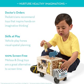Foto 3 | Venta Internacional - Juguete de Madera Melissa & Doug Animal Rescue con 7 Animales