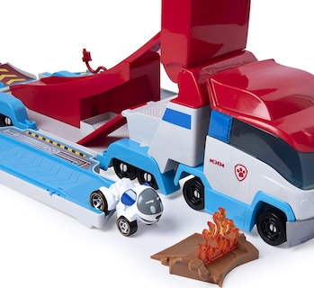 Foto 6 | Paw Patrol Launch'n Haul Paw Patroller Set de Orugas 2 en 1 para Vehículos True Metal