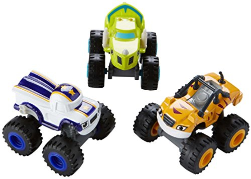 Foto 2 pulgar | Venta Internacional - Mounster Trucks Blaze & The Monster Machine 3 Piezas