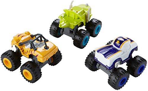Foto 3 pulgar | Venta Internacional - Mounster Trucks Blaze & The Monster Machine 3 Piezas