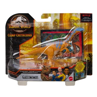 Foto 5 | Venta Internacional - Figura de Acción Jurassic World Camp Cretaceous Gallimimus