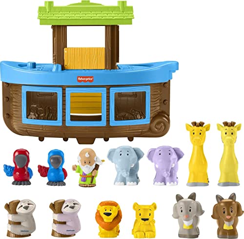 Foto 2 pulgar | Venta Internacional - Set De Juego Fisher-price Little People Noah's Ark Con 6