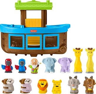 Foto 1 | Venta Internacional - Set De Juego Fisher-price Little People Noah's Ark Con 6