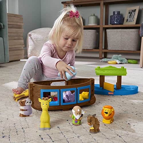 Foto 2 | Venta Internacional - Set De Juego Fisher-price Little People Noah's Ark Con 6