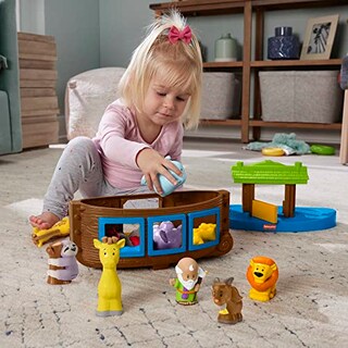 Foto 2 | Venta Internacional - Set De Juego Fisher-price Little People Noah's Ark Con 6
