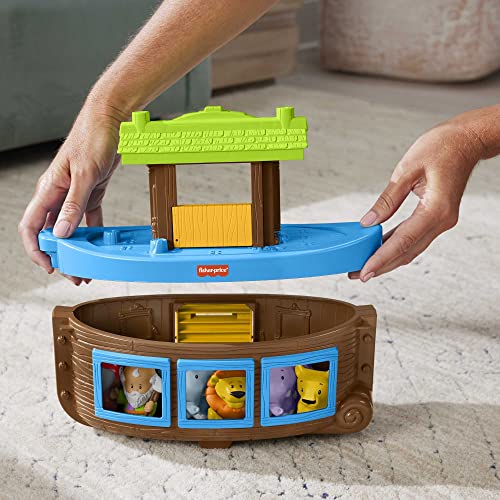 Foto 5 pulgar | Venta Internacional - Set De Juego Fisher-price Little People Noah's Ark Con 6