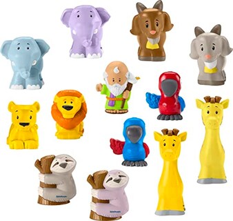 Foto 6 | Venta Internacional - Set De Juego Fisher-price Little People Noah's Ark Con 6