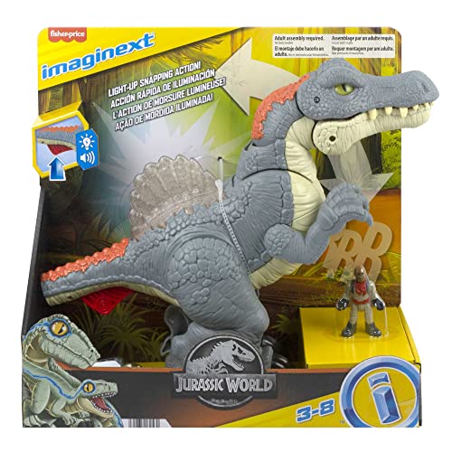 Foto 7 pulgar | Venta Internacional - Dinosaurio De Juguete Fisher-price Imaginext Jurassic World Spinosaur