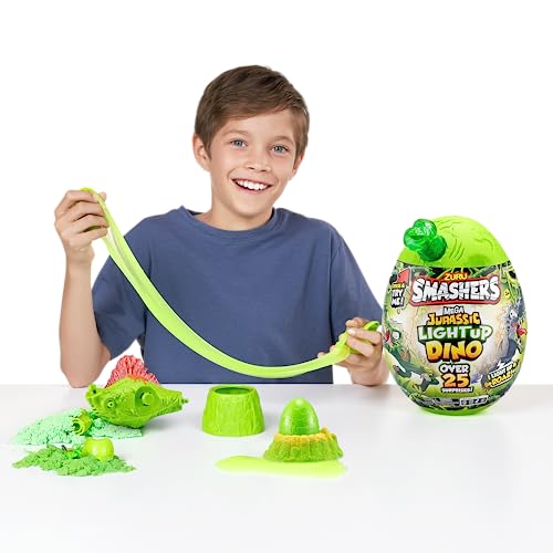 Foto 6 pulgar | Venta Internacional - Toy Zuru Smashers Mega Jurassic Light Up Dino Egg T-rex