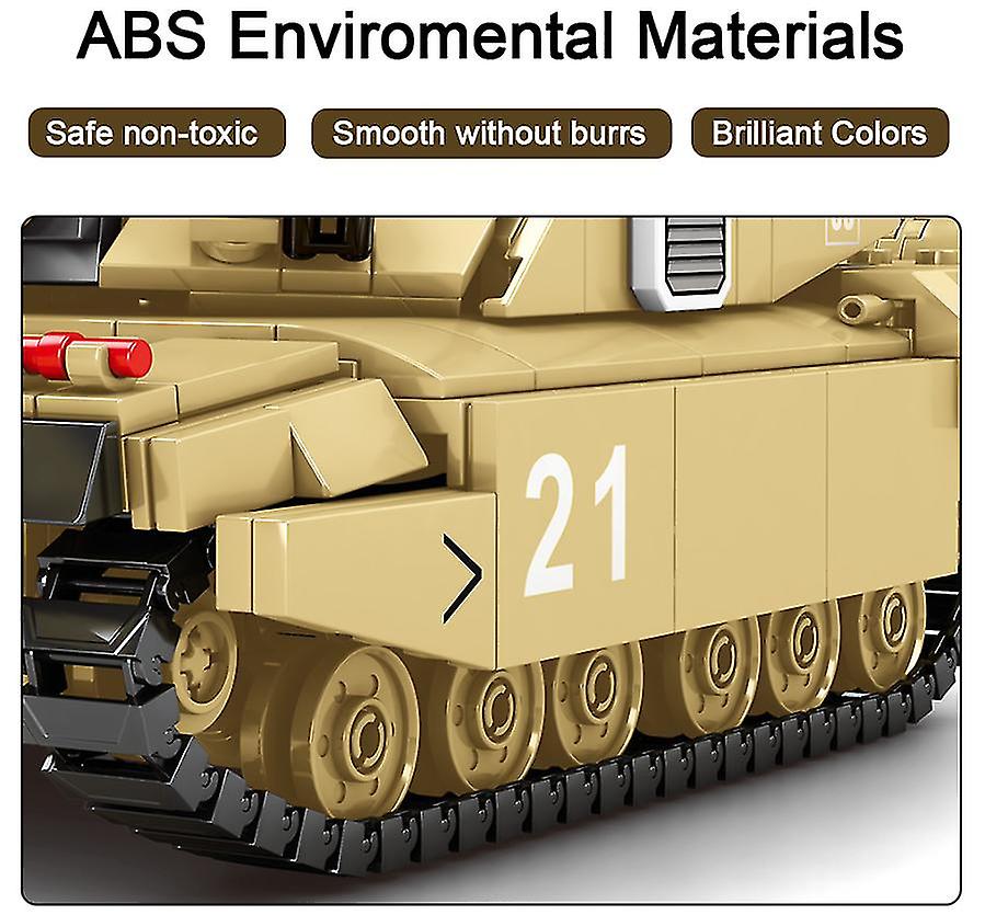 Foto 4 pulgar | Venta Internacional - Tanque Militar De Juguete Venalisa Challenger Leopard 2a7 Para Niños