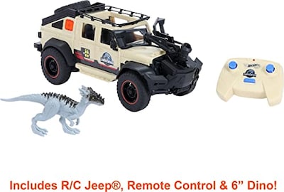 Foto 3 | Venta Internacional - Vehículo Teledirigido Jurassic World Dominion Jeep Gladiator Con Dino