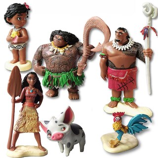 Foto 1 | Venta Internacional - Personajes De Dibujos Animados De Figure Statue Toys Sajy Moana