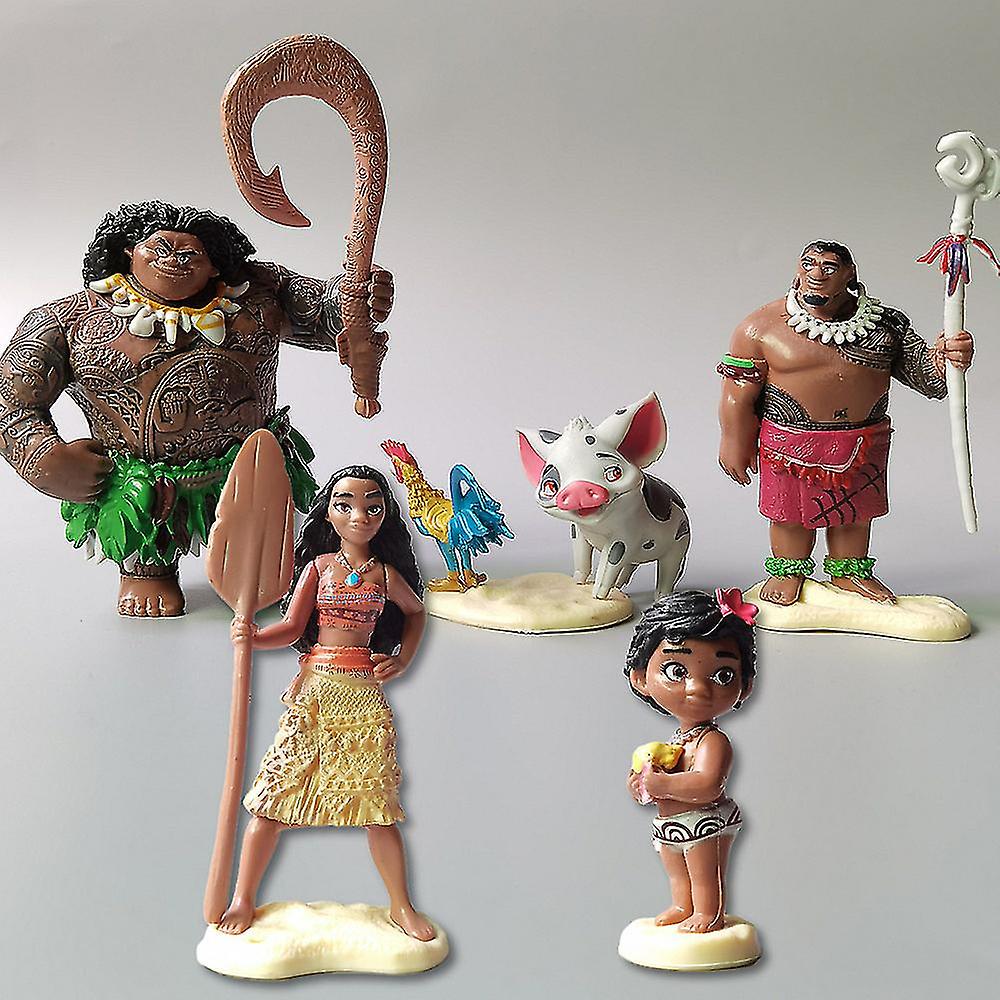Foto 4 pulgar | Venta Internacional - Personajes De Dibujos Animados De Figure Statue Toys Sajy Moana