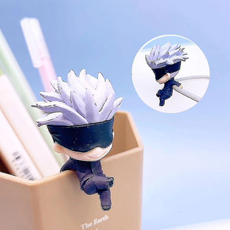 Foto 4 pulgar | Venta Internacional - Figura De Acción Anime Jujutsu Kaisen Gojo Satoru Kugisaki, 4 Piezas