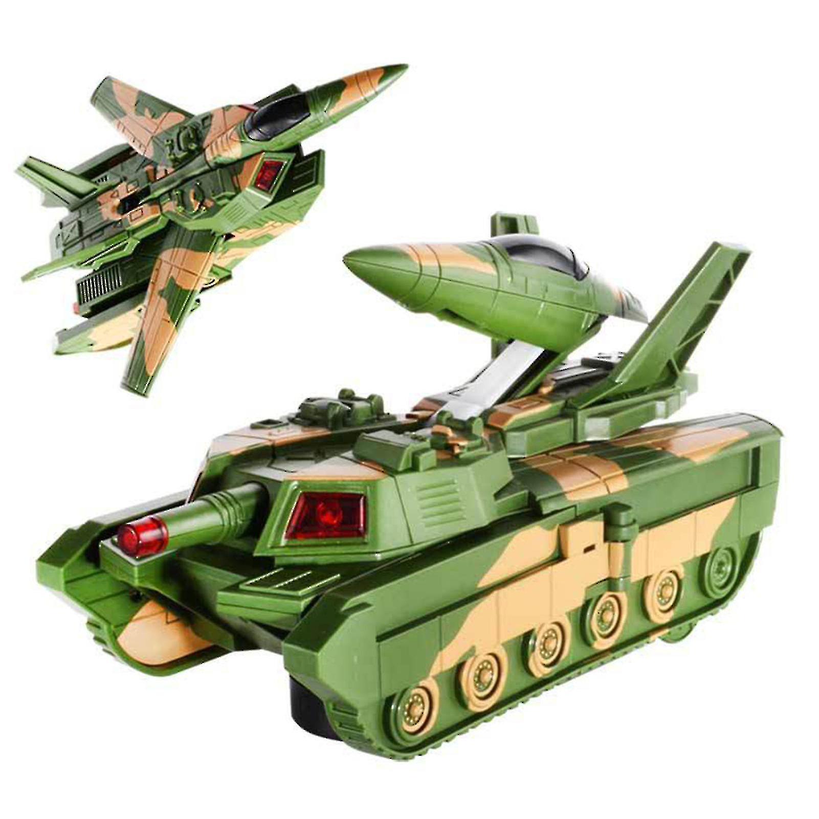 Foto 1 | Venta Internacional - Toy Army Plane Musical Transformable Con Efecto De Iluminación De 2 Pulgadas